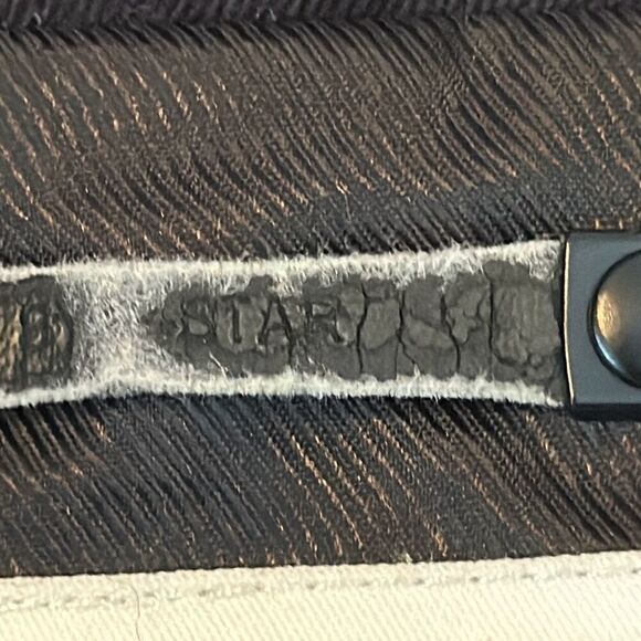 G Star Raw Raw Correct Mens Black Denim Jacket Trench Coat size L Large Cotton - Picture 15 of 15